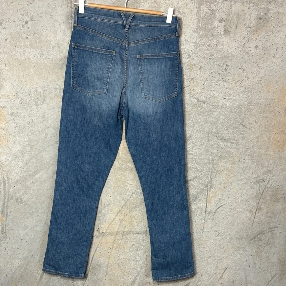 VERONICA BEARD CARLY KICK FLATE HIGH RISE JEANS